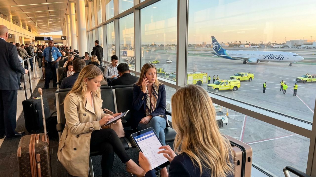 Alaska Airlines Flight ASA34 Boeing 737MAX 9 Seattle to New York Forced into Emergency Diversion at Los Angeles Amid Travel Chaos and Alaska Regional Disruptions
