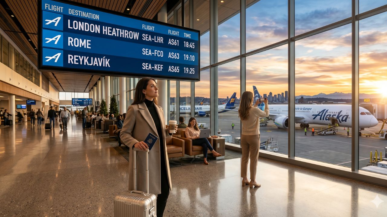 Alaska Airlines Launches Landmark Transatlantic Flights from Seattle to London, Rome, and Reykjavik Mitigating Flight Cancellations, Airport Disruptions, and Summer Travel Chaos: New Airline News and Aviation Updates