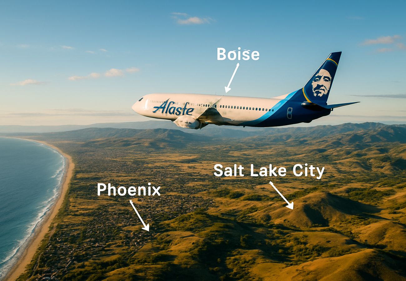 Alaska Airlines Dominates West Coast Skies: Major Expansion Unveiled with New Santa Rosa Routes to Phoenix, Salt Lake City, and Boise; Long Beach-Seattle Connection Revived After Decade-Long Hiatus in 2026 Update