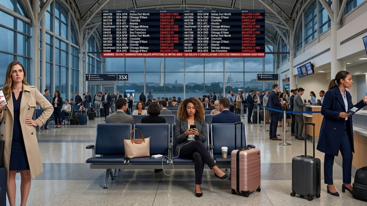 American Airlines and Southwest Trigger Massive Flight Cancellations at Reagan National, Unleashing Washington DC Travel Chaos: Latest Airline News