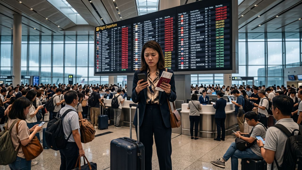 1,333 Flights Delayed and 126 Canceled Across Asia as Jakarta, Beijing, Shanghai, New Delhi, Mumbai, Kuala Lumpur, Osaka and Fukuoka Face Massive Airport Disruptions Hitting Batik Air, Air China, AirAsia, SpiceJet, ANA Wings and Dozens More on May 20, 2026