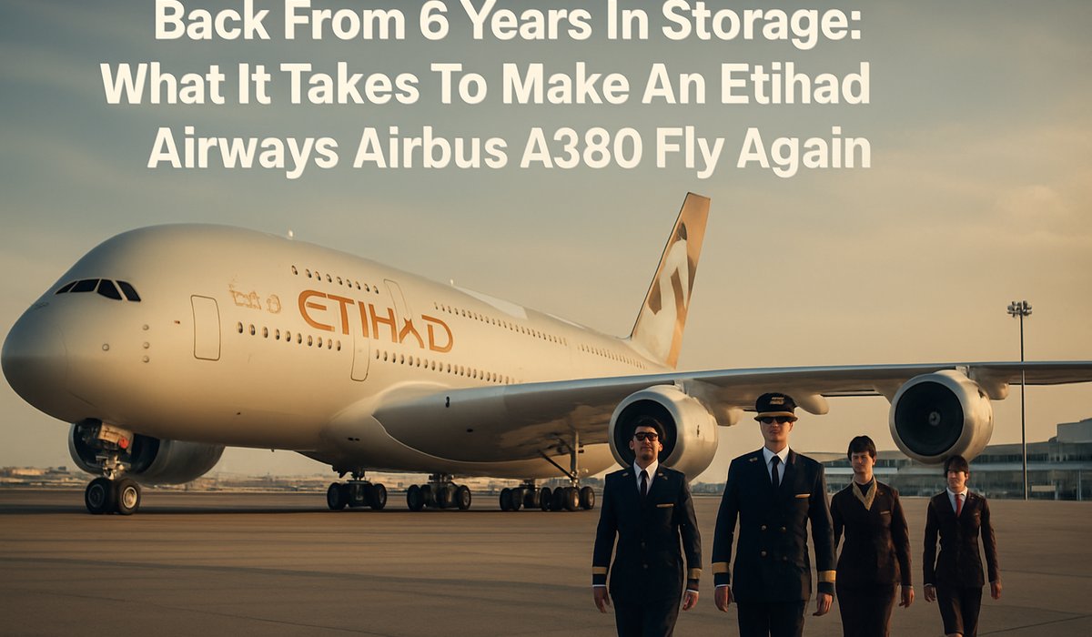 Etihad Airways Revives Grounded A380 Superjumbos as Aviation Industry Faces Critical Capacity Crisis