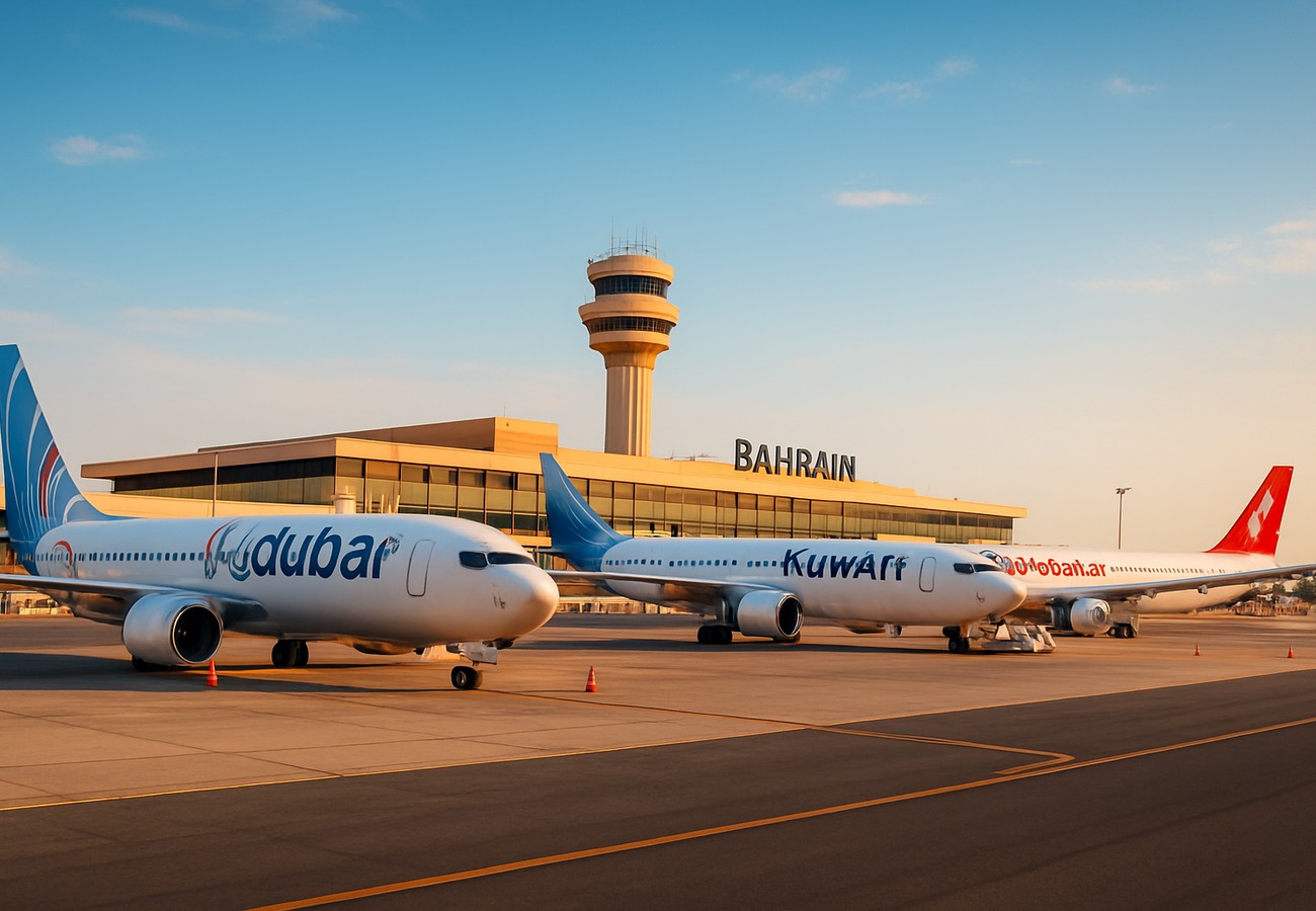 Nine Flights Cancelled at Bahrain Airport: Gulf Aviation Chaos