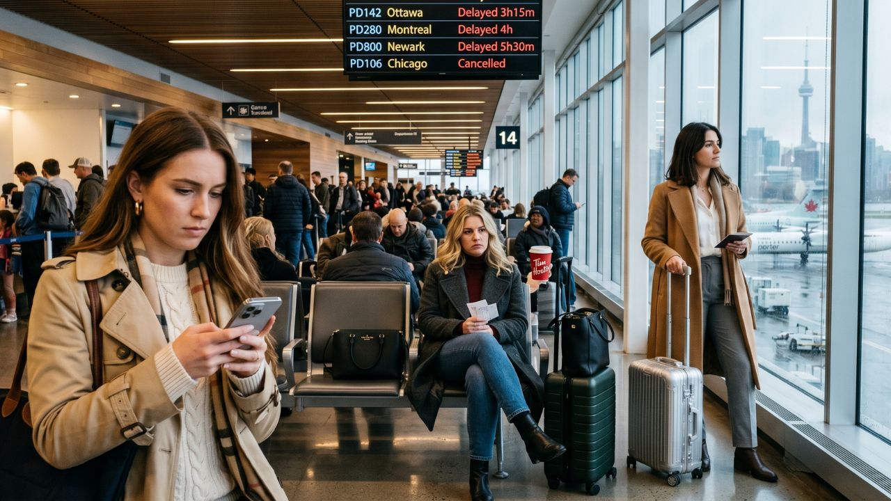 Billy Bishop Flight Cancellations Trigger Downtown Toronto Travel Chaos as Porter Airlines and Air Canada Suffer 46 Delays: Latest Airline News