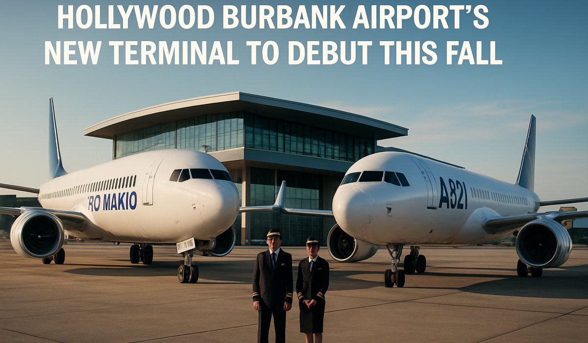 Hollywood Burbank Airport Opens State-of-the-Art Terminal This Fall, Poised to Transform Southern California Air Travel