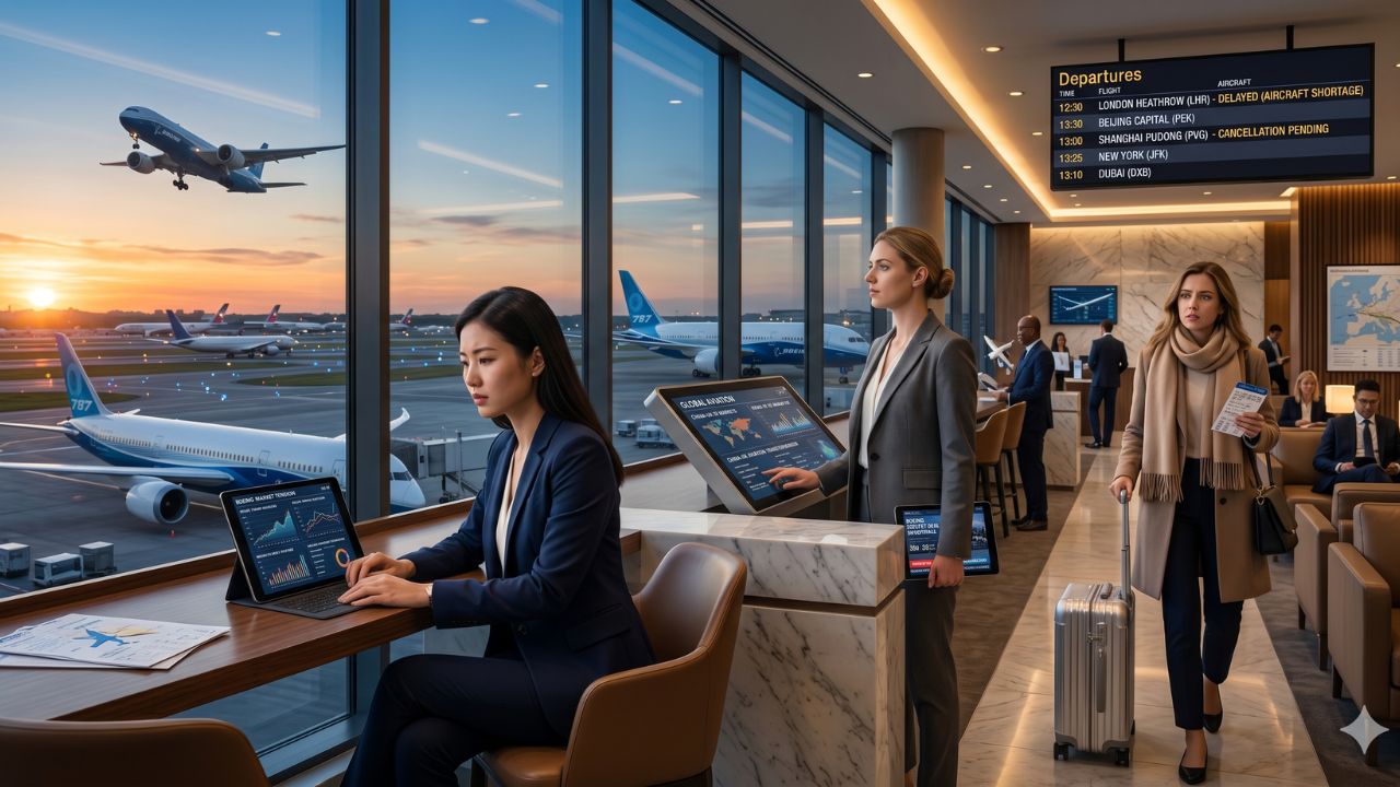 Boeing Stock Slides as Highly Anticipated 200-Jet China Order Falls Short, Threatening Global Fleet Capacity, Future Flight Cancellations, Airport Disruptions, and Passenger Travel Chaos: New Airline News and Aviation Updates