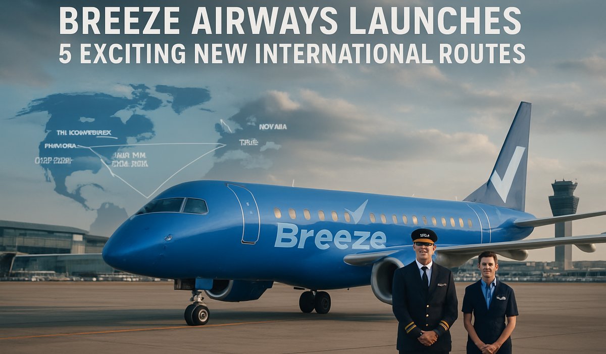 Breeze Airways Breaks Into International Markets With Five New Caribbean Routes