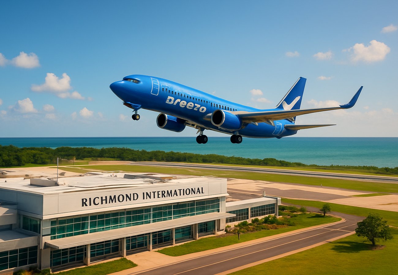 Breeze Airways Launches Historic Nonstop Richmond to Cancun Service: Virginia’s Capital Gains First Direct Caribbean Gateway Amid $7.2M Airport Upgrade; New Aviation Updates 2027