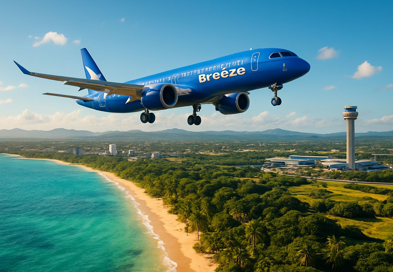 Breeze Airways Launches Nonstop Flights from Tampa to Costa Rica and Dominican Republic: Major Caribbean Expansion Ends 25-Year SJO Drought with $129 Fares; Major Updates for TPA Travelers