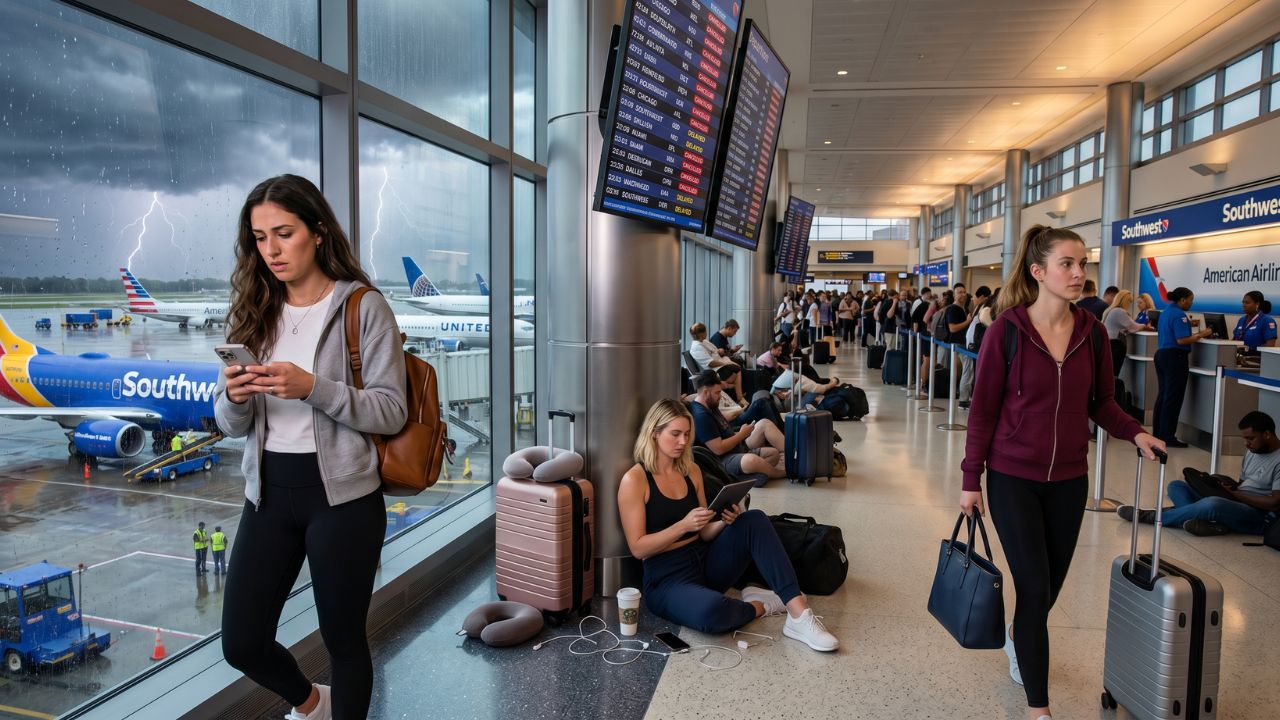 Baltimore/Washington International Flight Cancellations Trigger US Travel Chaos as Southwest, United, and American Airlines Suffer 47 Delays: Latest Airline News and Aviation Updates