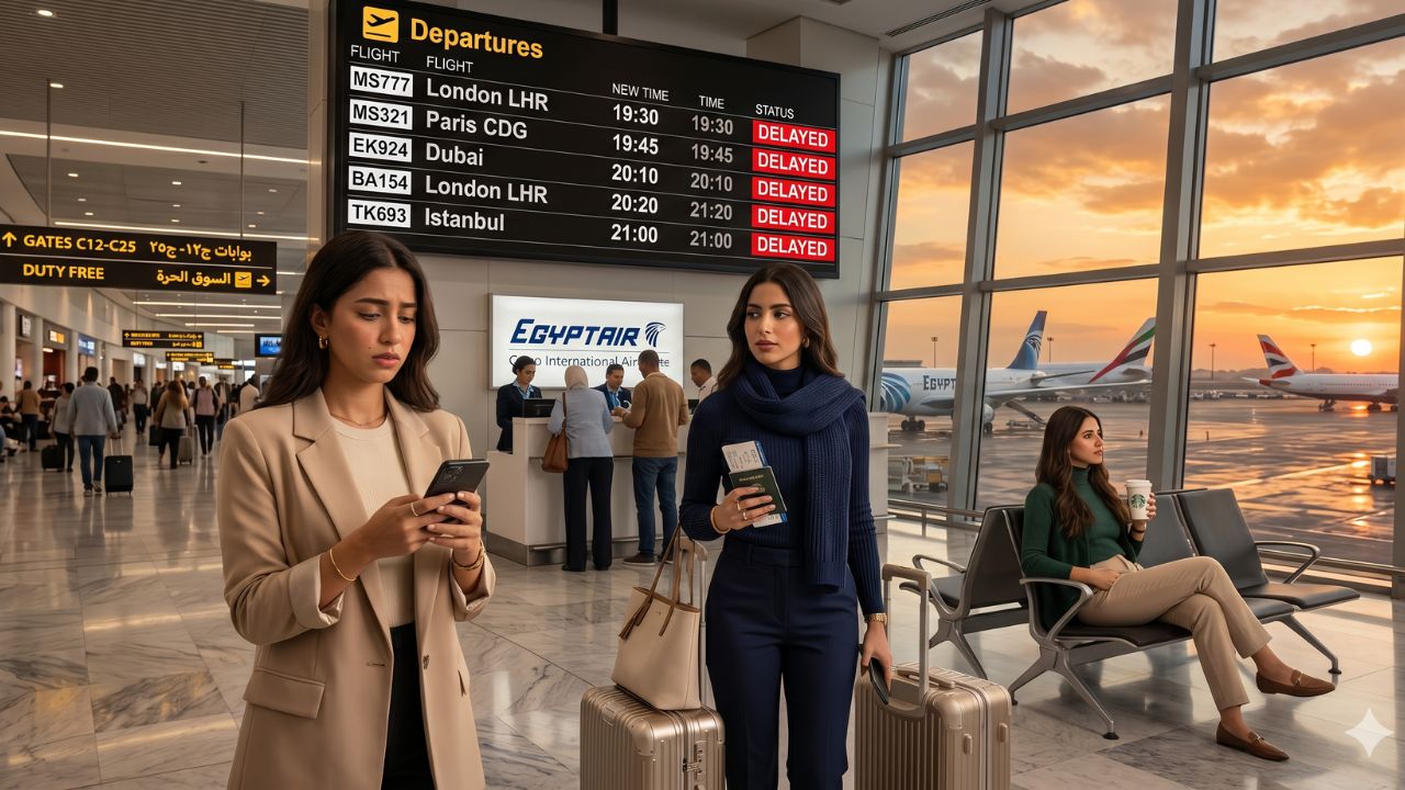 Cairo International Airport Faces Massive Scheduling Gridlock as EgyptAir, Air Cairo, Emirates, and British Airways Passengers Face Flight Cancellations, Airport Disruptions, and Holiday Travel Chaos Across London, Paris, Dubai, and Istanbul: New Airline News and Aviation Updates