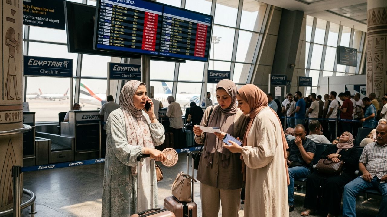 Cairo Airport Travel Chaos: EgyptAir and Emirates Delay Over 130 Flights to London, Paris, and Dubai