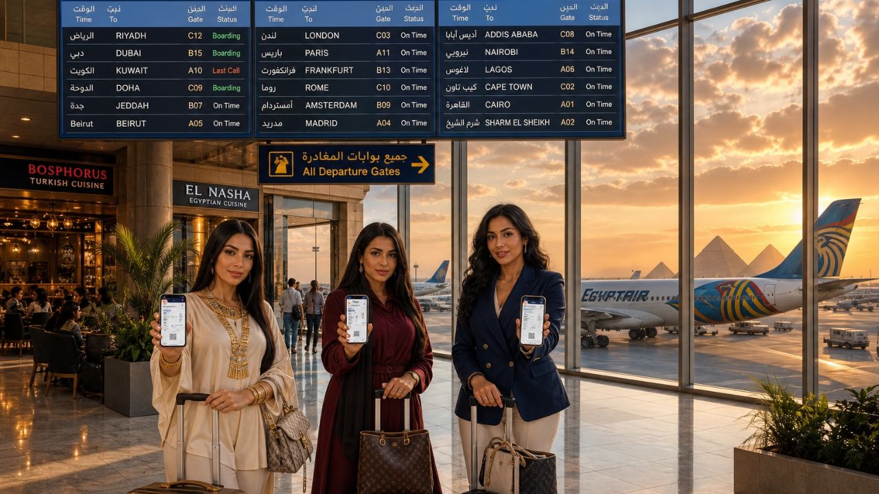 Cairo International Airport Hit by 126 Flight Delays Triggering Severe Travel Chaos: EgyptAir, Emirates, and Qatar Airways Scramble to Manage Widespread Airport Disruptions Bound for London, Dubai, and Jeddah