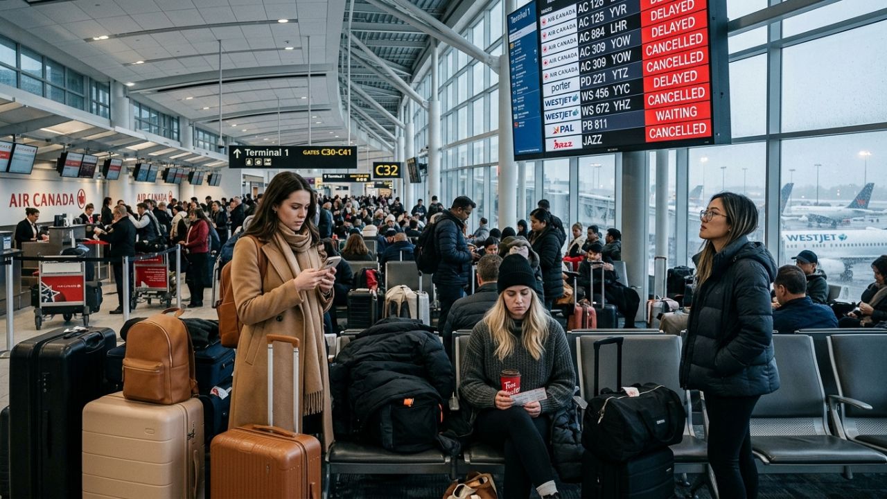 Air Canada, Porter, WestJet, and PAL Airlines Ground Flights Triggering Widespread Canada Flight Cancellations and Delays Across Toronto, Vancouver, Montreal, and Ottawa: New Aviation Updates