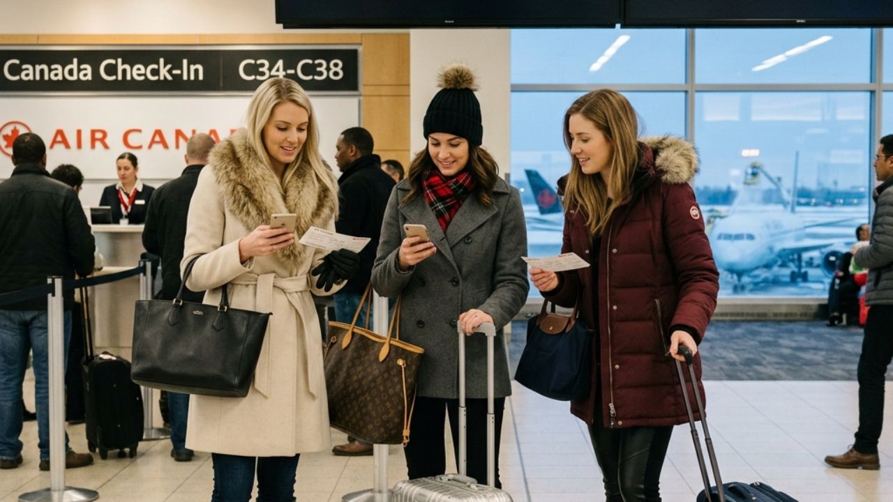 Widespread flight cancellations and airport disruptions across Canada today