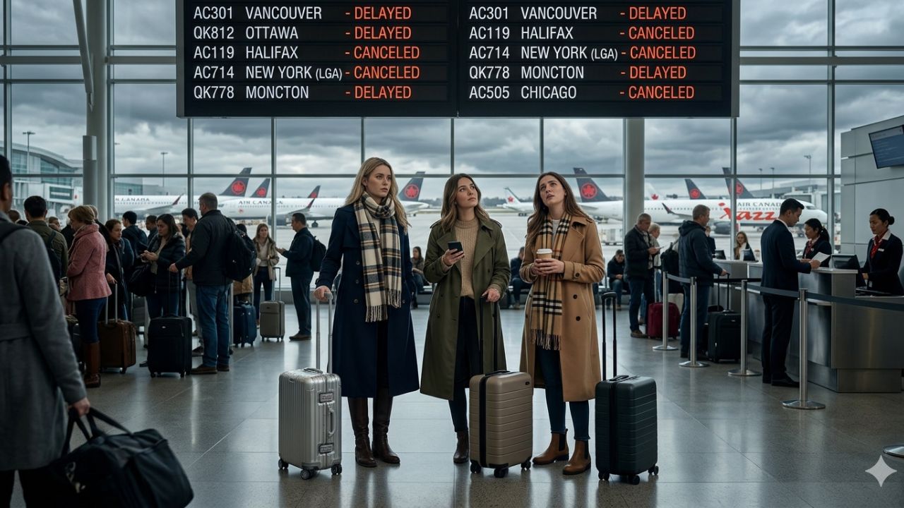 Canada's Air Network Hit by 314 Flight Delays and 62 Cancellations Across Toronto Pearson, Vancouver, and Montreal: Air Canada, Jazz, and Air Inuit Battle Systemic Disruptions