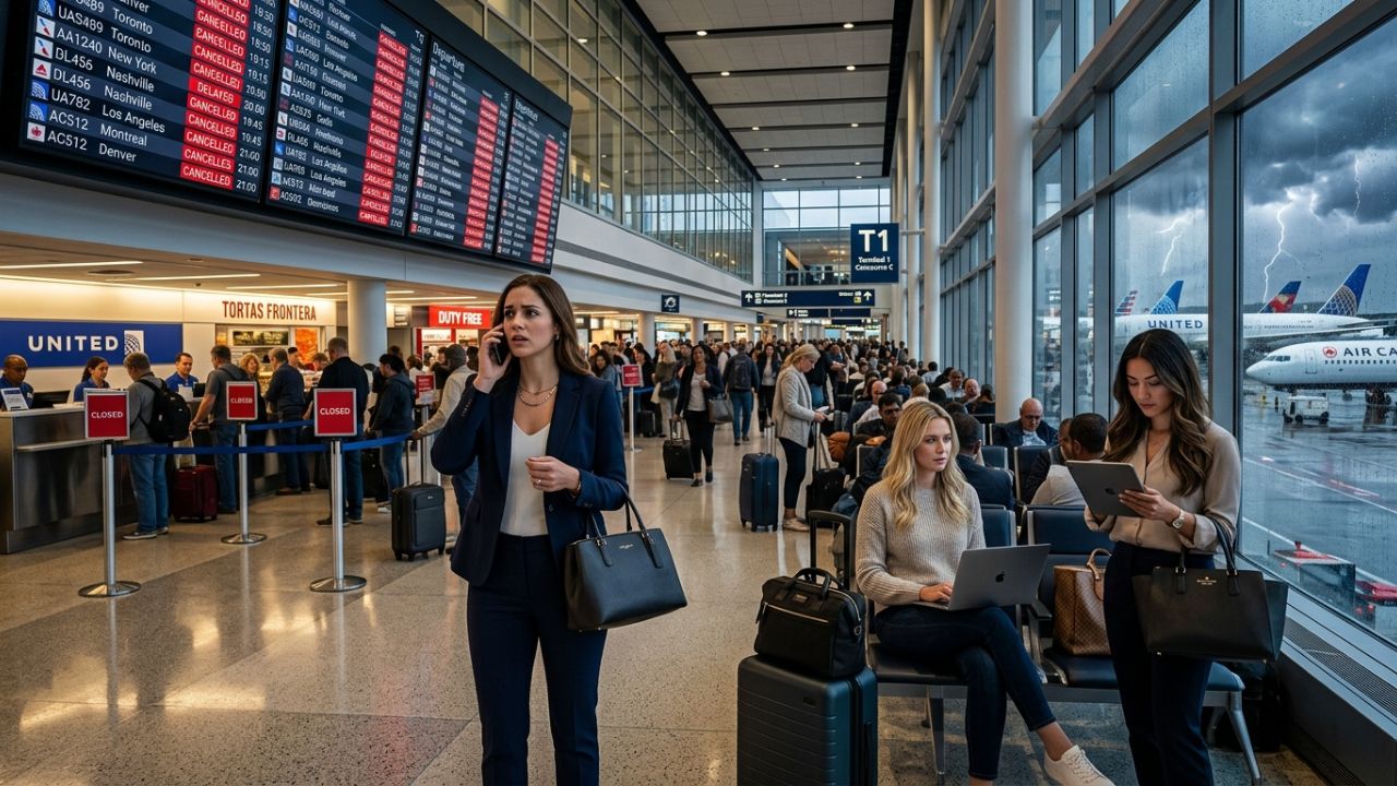 Chicago O'Hare International Airport Suffer Massive Flight Cancellations as Air Canada, United, and American Airlines Ground Over 135 Flights to Toronto, Montreal, Nashville, and New York: New Aviation Updates