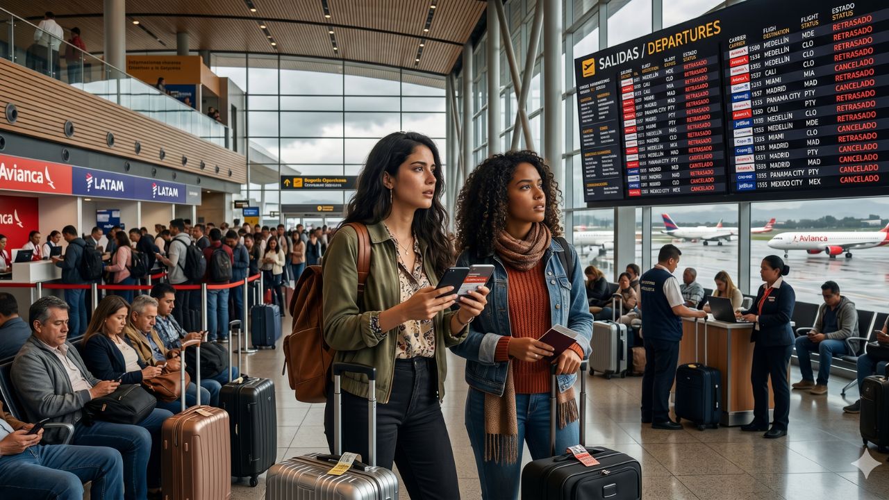 Colombia Travel Chaos: Thousands Stranded as Avianca, LATAM, and Wingo Trigger 26 Cancellations and 125 Flight Delays Across Bogotá and Medellín