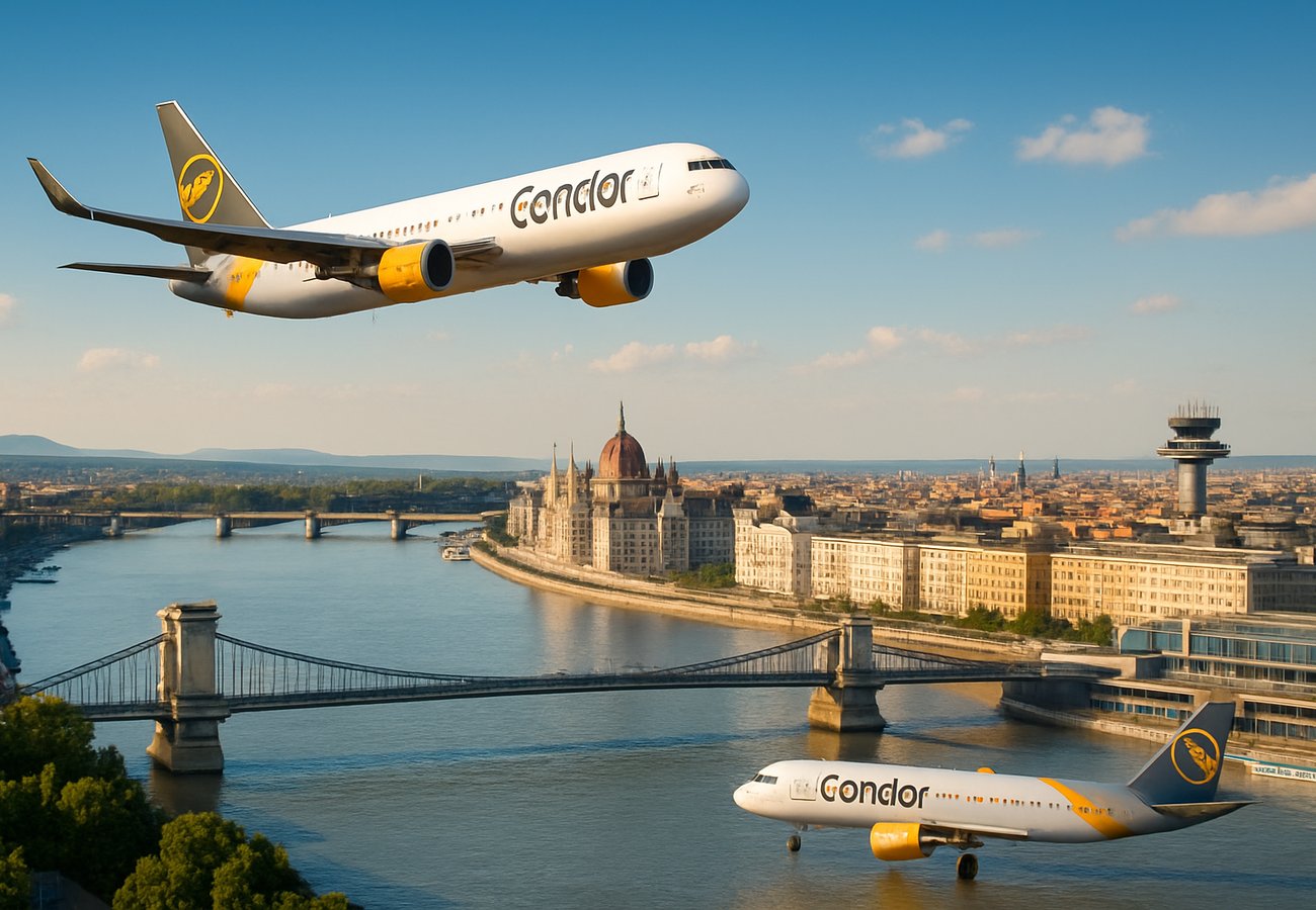 Condor Strengthens Hungary-Germany Travel with High-Frequency Budapest to Frankfurt Route