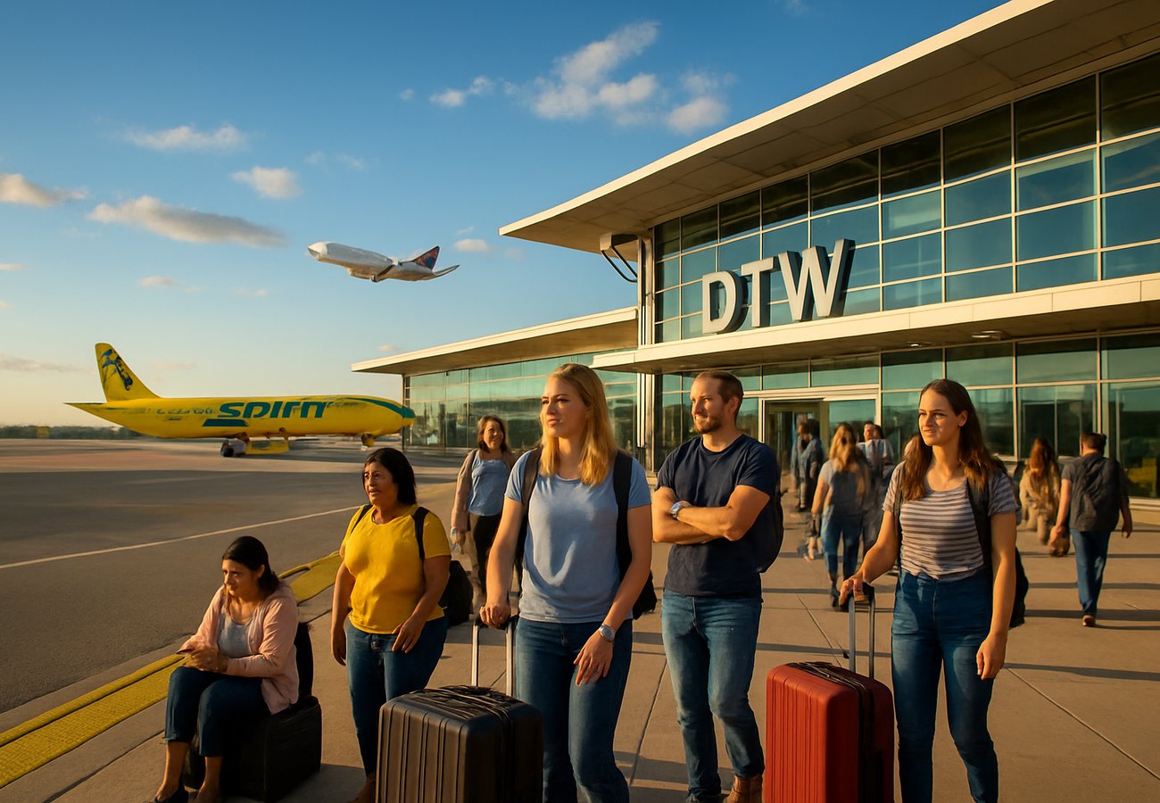 Detroit Metro Airport Disruptions: Spirit and Delta Face Massive Delays and Cancellations