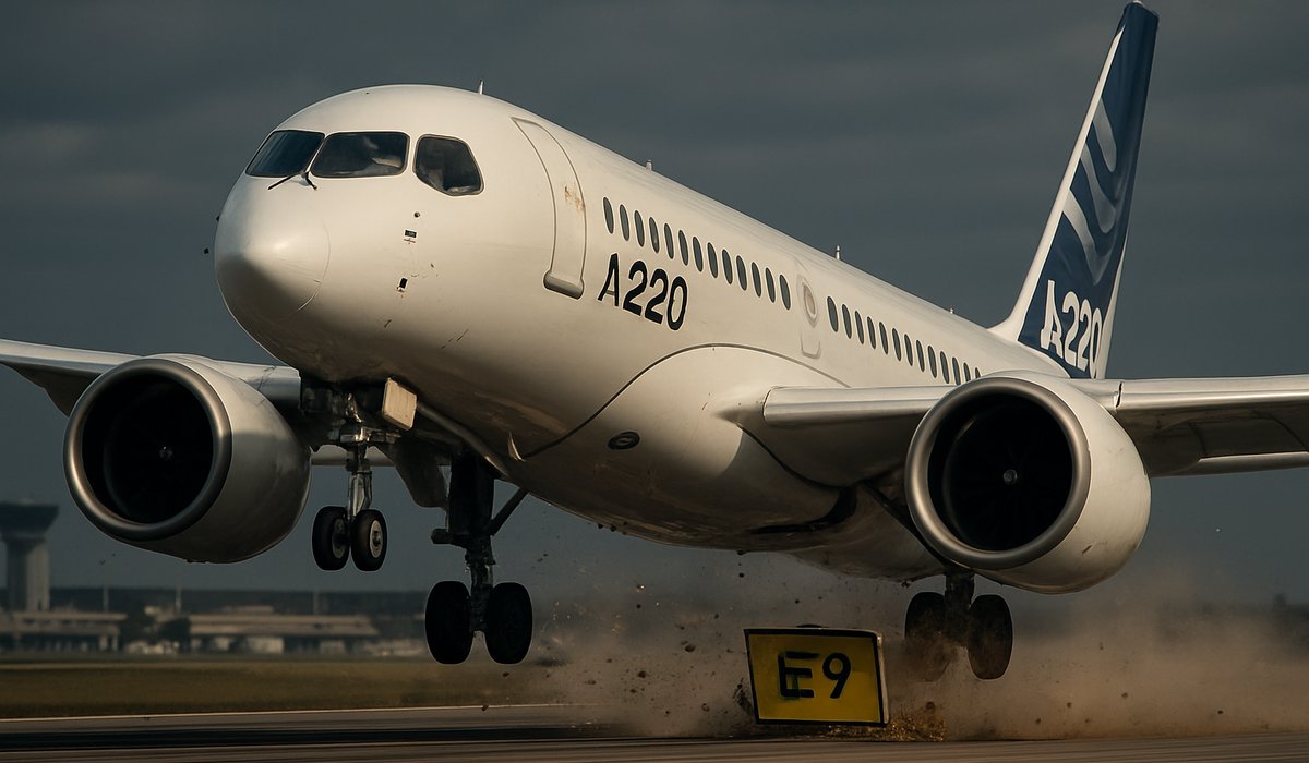 Croatia Airlines A220 Veers Off Runway in High-Speed Rejected Takeoff Incident