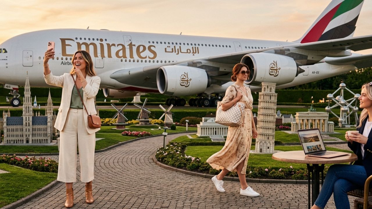 Emirates Unveils Massive Full-Scale A380 Aircraft Exhibit at Mini-Europe in Belgium, Delivering an Unforgettable Aviation Spectacle to Counter Global Travel Chaos: Latest Airline News