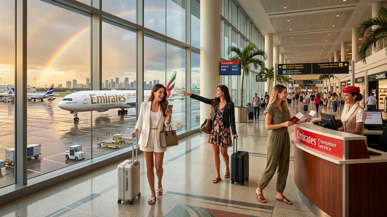Emirates EK213 Boeing 777 Declares Low Fuel Mayday at Miami International Airport After Two Failed Approach Attempts to Avoid Travel Chaos: New Aviation Updates