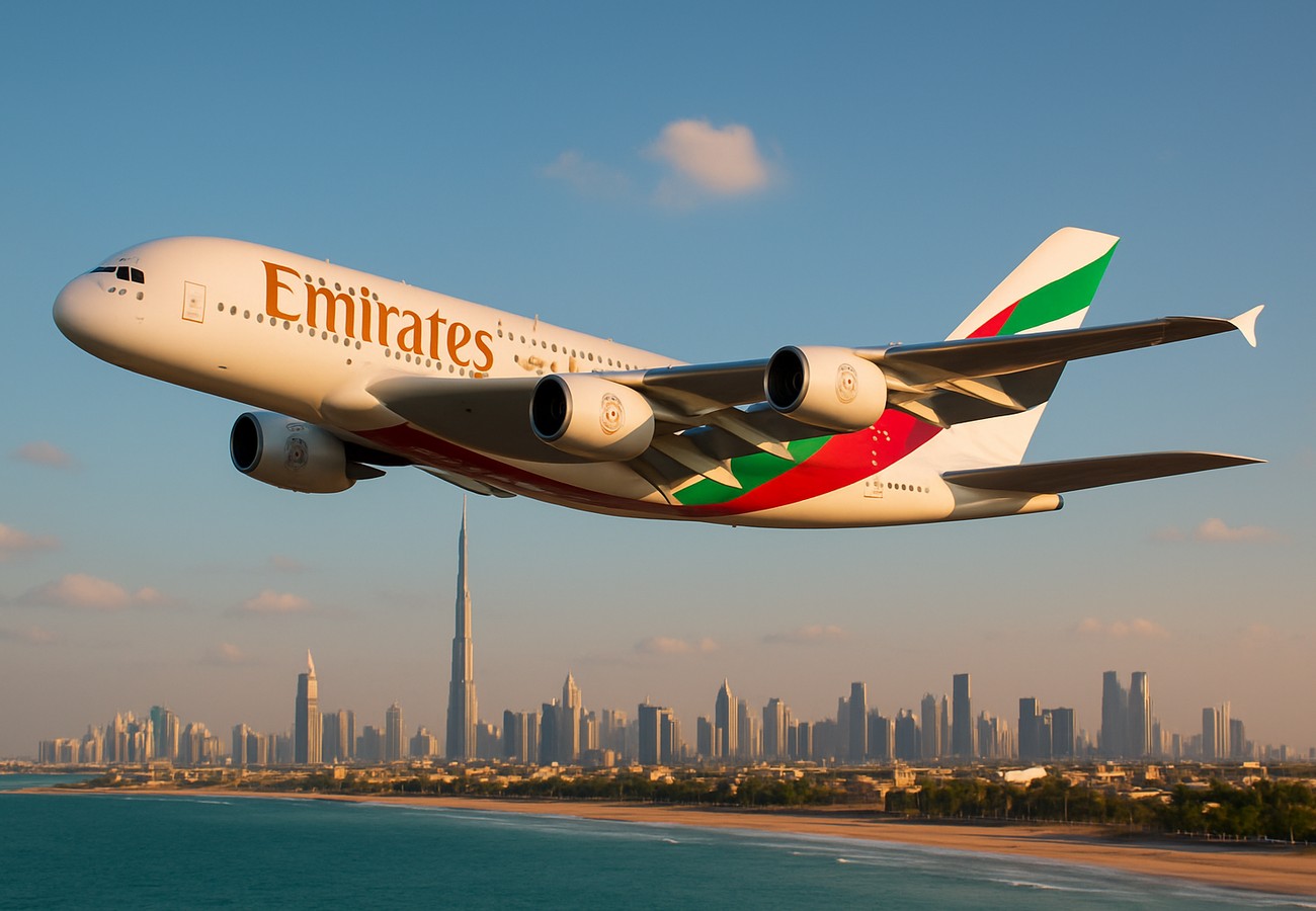 Emirates Unveils Majestic New UAE Flag Livery on Iconic Airbus A380; A6-EVG Becomes a 'Flying National Monument' as Dubai’s Flag Carrier Strengthens Global Identity Amid New Aviation Updates
