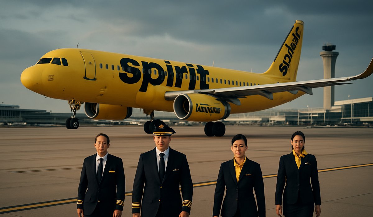 Spirit Airlines Ceases Operations: Final Flight Lands in Dallas as Ultra-Low-Cost Carrier Shuts Down