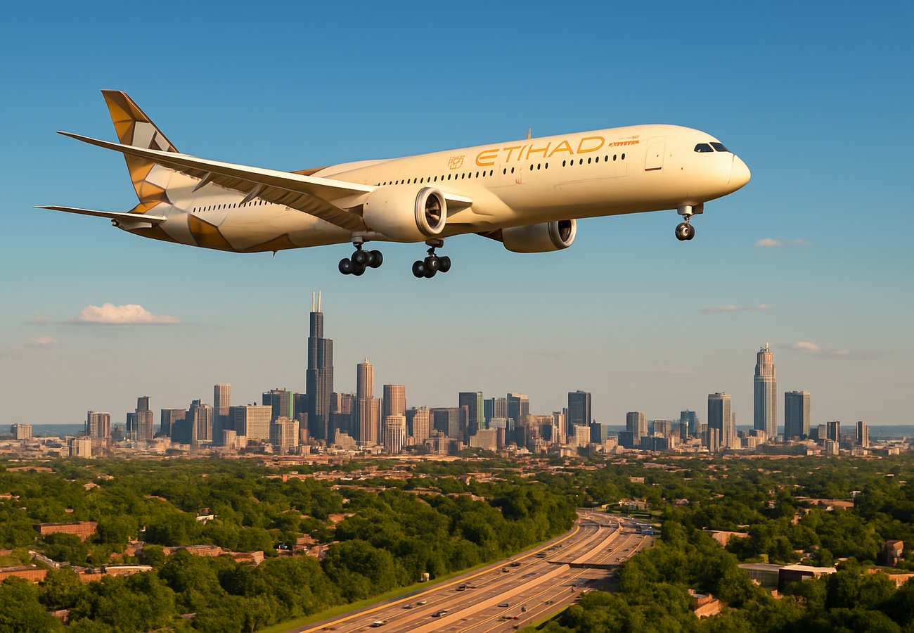 Etihad Airways Boosts US Network: Double-Daily Chicago Flights and Daily Charlotte Service in 2026