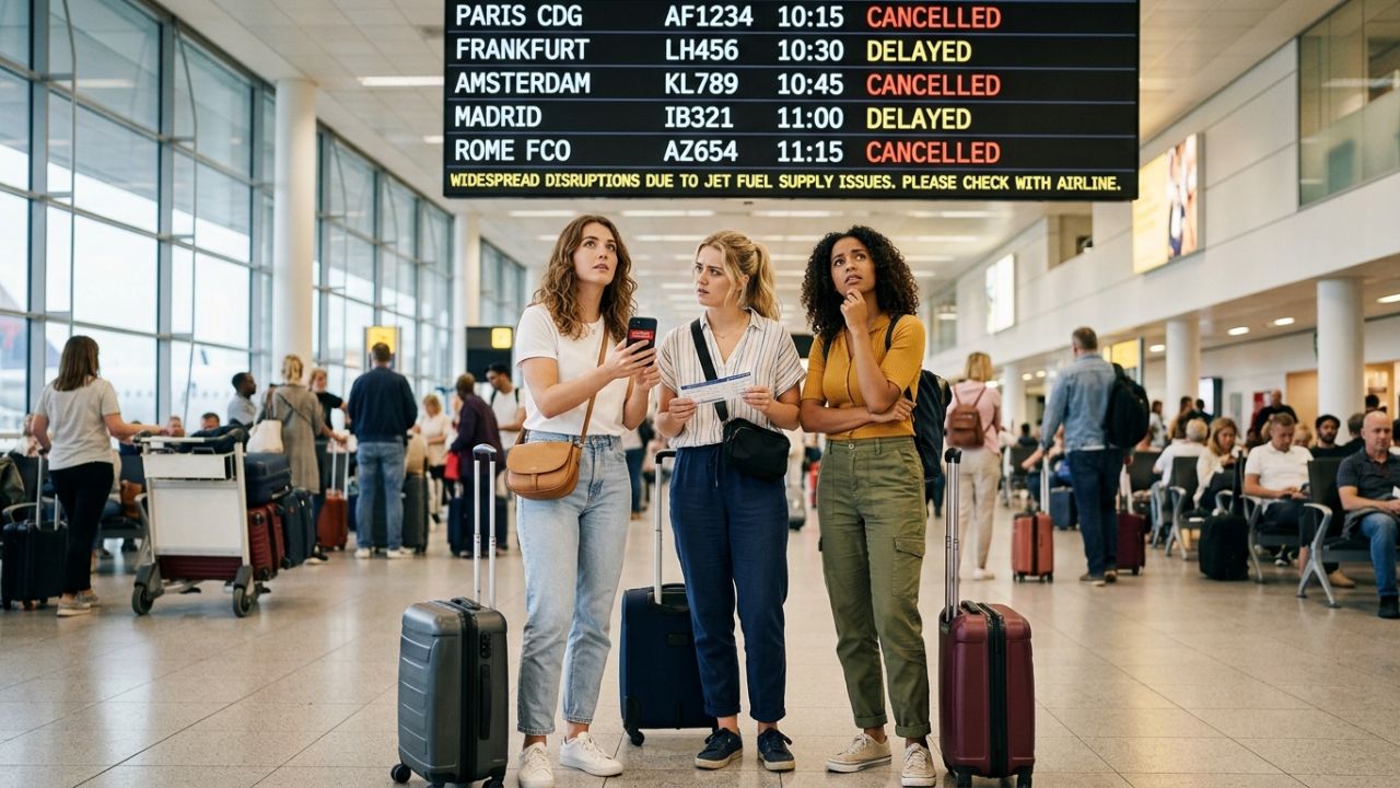 Europe's Jet Fuel Crisis Threatens Summer Travel in France, Germany, Spain, Italy, and the Netherlands as EU Issues Emergency Aviation Guidance