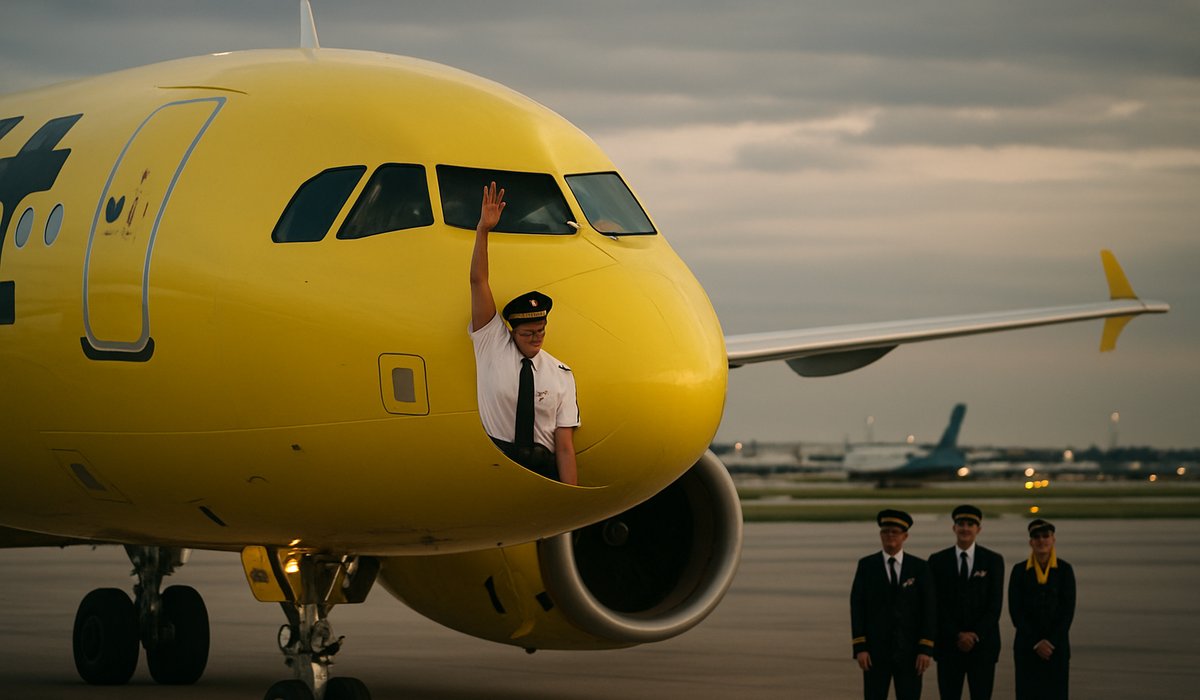 Spirit Airlines' Final Las Vegas Flight Ends with Symbolic Wing Wave as Budget Carrier Exits Nevada Market