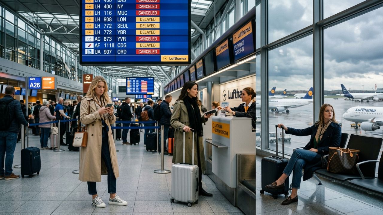 Lufthansa, United, Air Canada, and Air France Ground Flights Triggering Widespread Germany Flight Cancellations and Delays Across Munich and Frankfurt Airports: New Aviation Updates