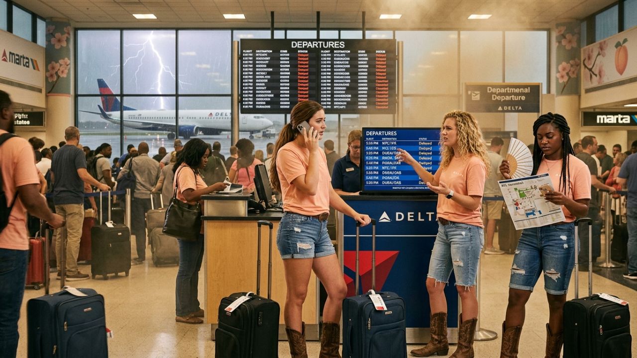 Hartsfield-Jackson Atlanta Hits Severe Travel Turmoil as Delta and British Airways Face 160 Flight Delays Across Major Global Routes