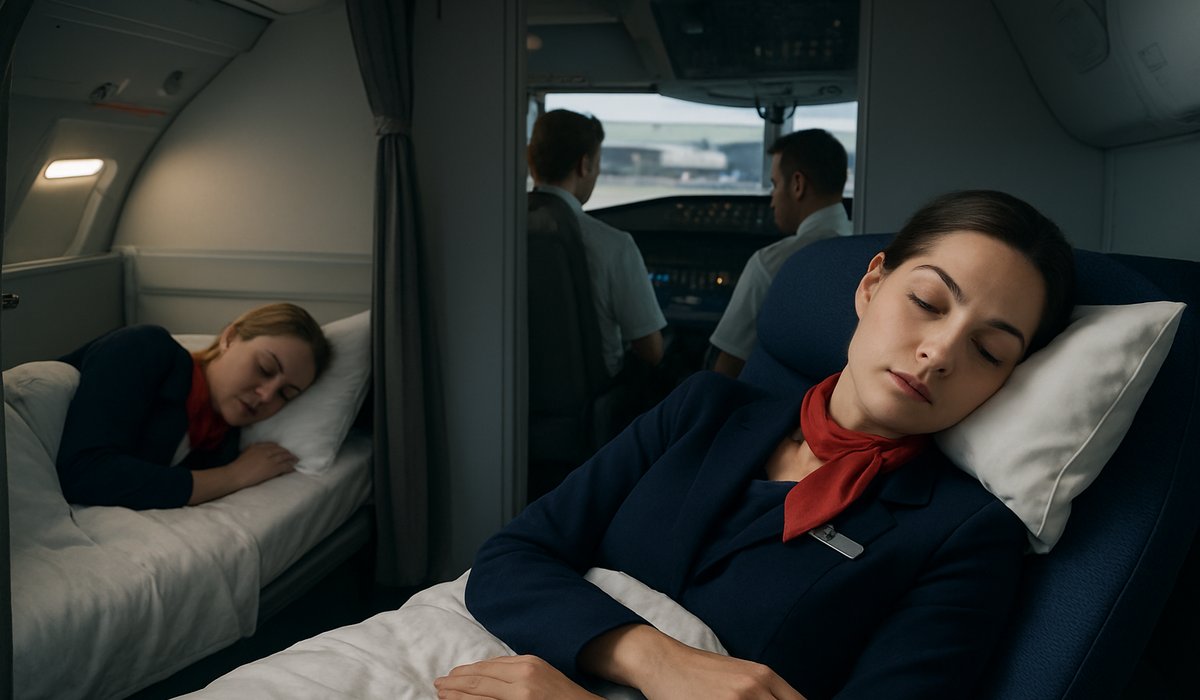 How Airline Cabin Crew Stay Alert and Rested During Marathon 19-Hour Flights