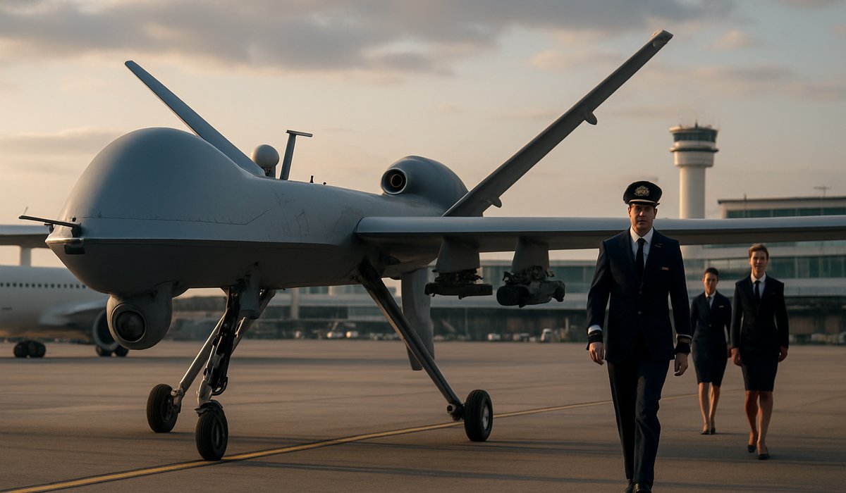 Military-Grade Avionics Systems Enable MQ-9 Reaper Drone to Sustain 40-Hour Combat Missions Through Triple-Redundant Technology