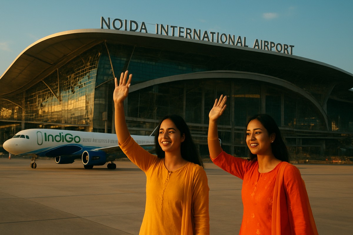 IndiGo Launches Historic Noida International Airport Operations on June 15: India's Low-Cost Carrier Connects 16+ Domestic Destinations in Ambitious NCR Expansion