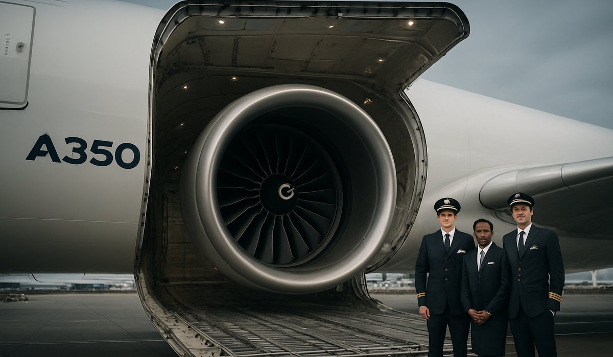 Airbus A350F's Revolutionary Cargo Door: How Engineers Fit Entire Jet Engines Into a Freighter