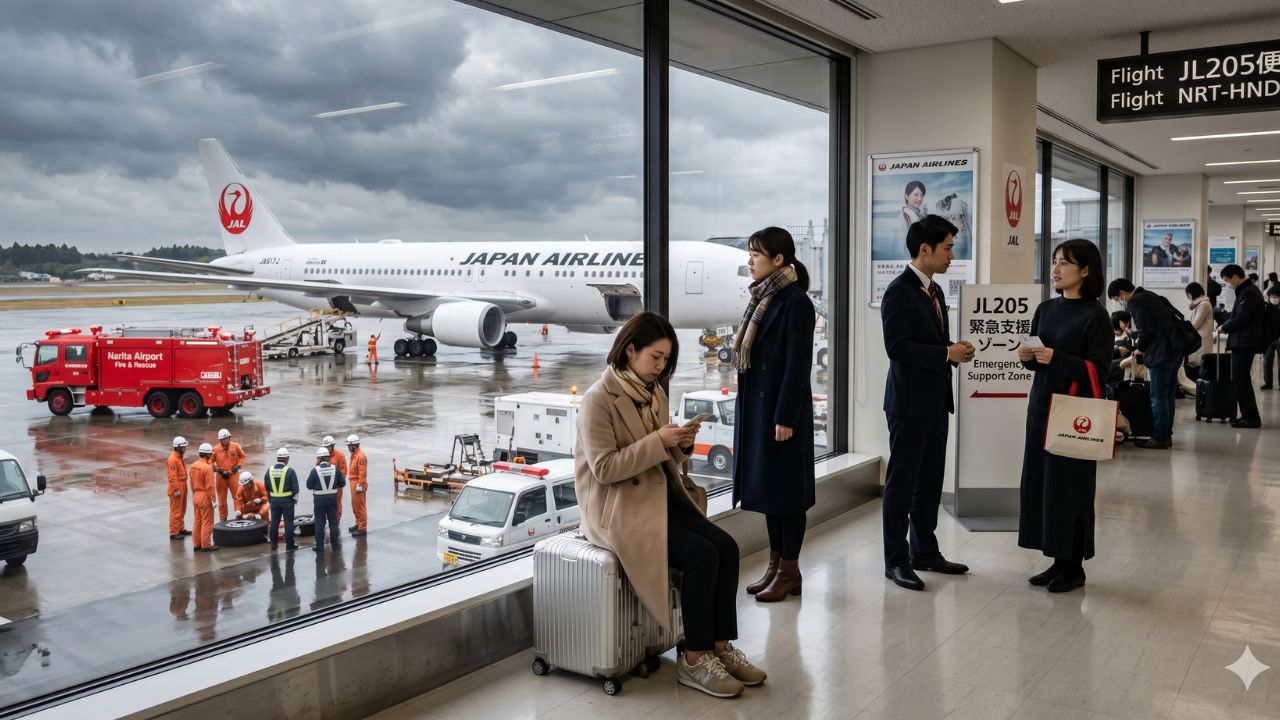 Japan Aviation Crisis: Japan Airlines and Skymark Face Emergency Landings After Shocking Tire Failures