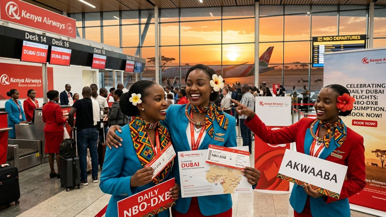 Kenya Airways Resumes Daily Flights Between Nairobi and Dubai Reconnecting East Africa and the Middle East for Summer 2026