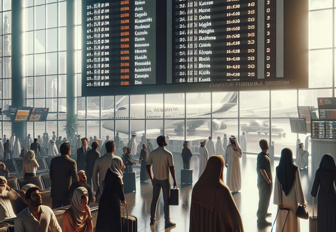 Flight Disruptions at Kuwait International Airport: 20 Delays, 12 Cancellations