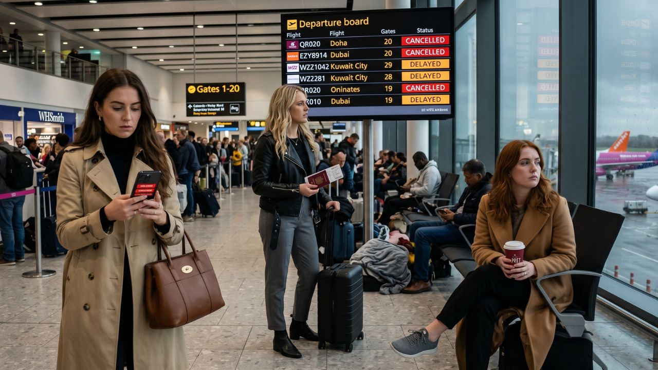 London Luton Flight Cancellations Trigger UK Travel Chaos as Gulf and European Routes Suffer 9 Delays: Latest Airline News