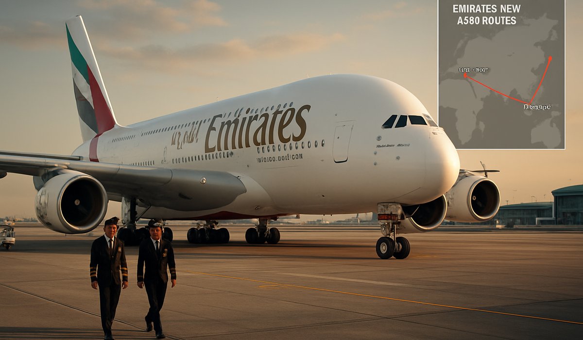 Emirates Deploys Ultra-Capacity A380 with 569 Seats Across Three Major Routes, Signaling Shift Toward Premium Travel