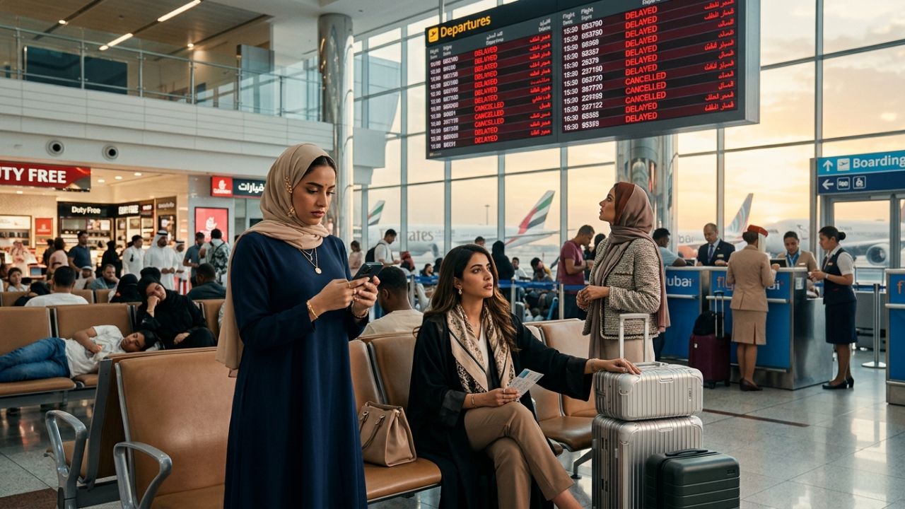 FlyDubai, Air Arabia, Flynas, and Kuwait Airways Ground Flights Triggering Widespread Middle East Flight Cancellations and Delays Across Dubai, Sharjah, Jeddah, Dammam, and Manama: New Aviation Updates