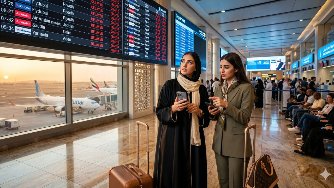 Middle East Travel Chaos: Thousands Stranded as Flydubai, Saudia, and Air Arabia Trigger Flight Cancellations and Severe Airport Disruptions in Dubai and Cairo
