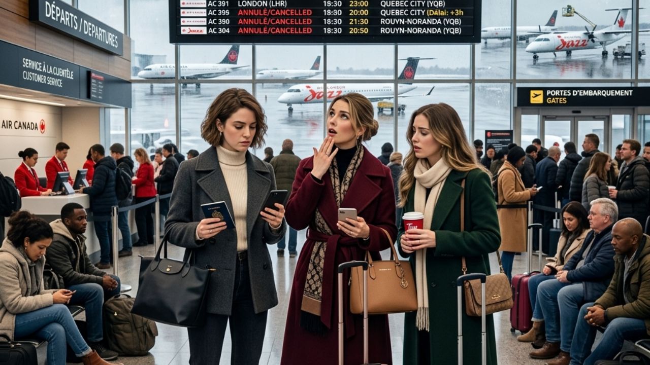 Travel Chaos Strikes Montreal-Trudeau Airport as Air Canada and Jazz Execute Sudden Flight Cancellations, Paralyzing Major International Routes: Latest Airline News