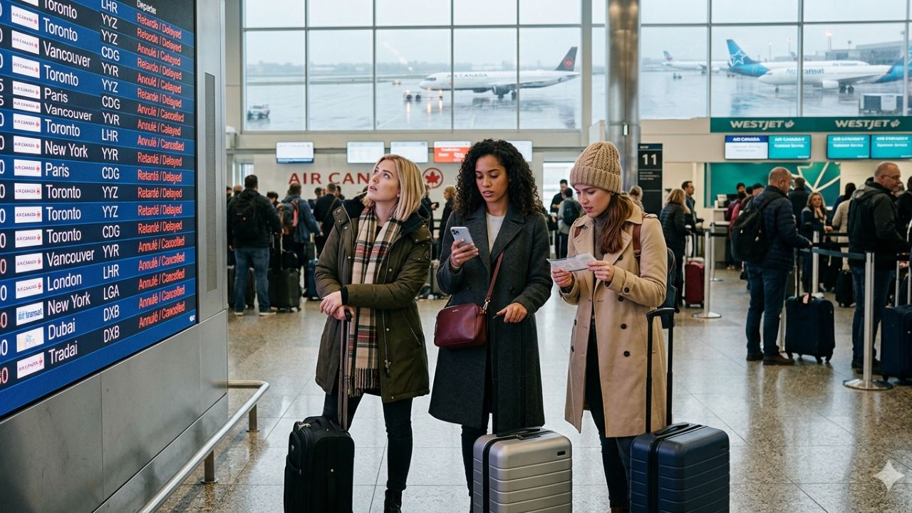 Montreal-Trudeau Airport Hit by 49 Flight Delays and 14 Cancellations: Air Canada, PAL Airlines, and WestJet Squeezed Across Toronto, Vancouver, and LaGuardia