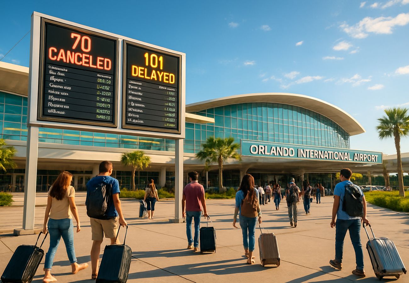 Orlando Airport Meltdown: 70 Cancellations and 101 Delays Leave Hundreds Stranded