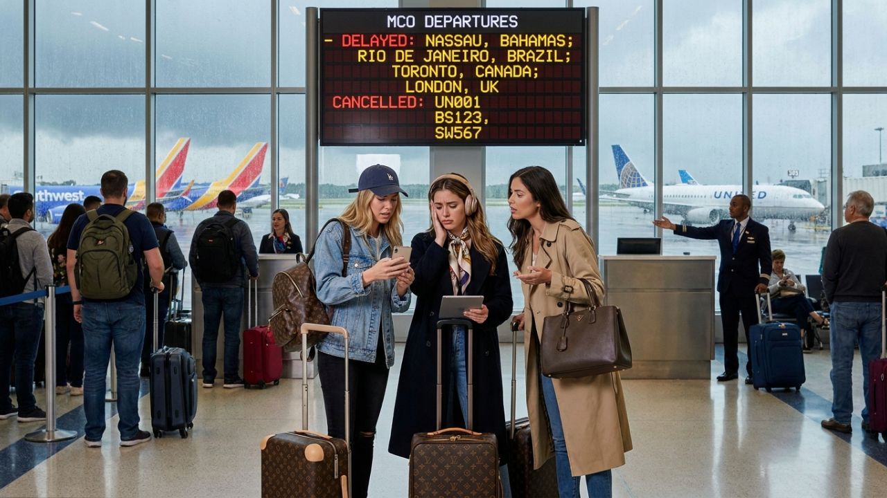Orlando International Airport Plunged into Travel Chaos: 74 Delays and 6 Cancellations Hit Southwest, United, and Bahamasair as Equipment Shortages Paralyze MCO Hub