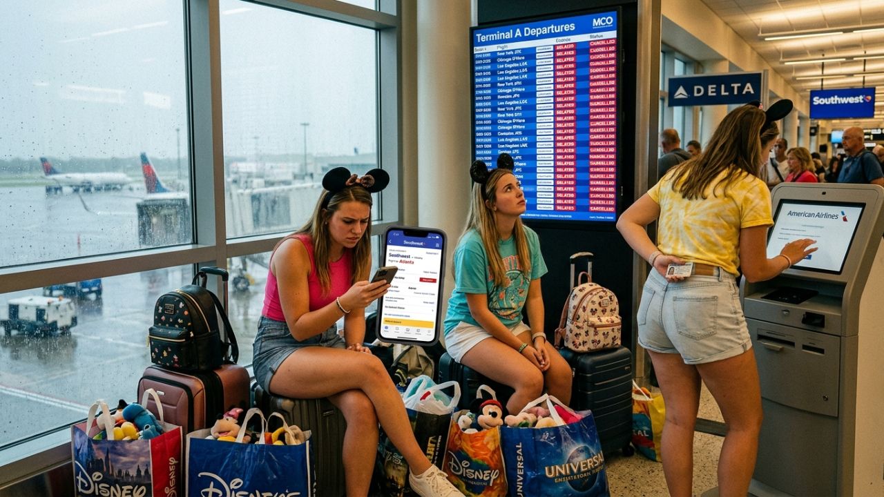 Orlando International Airport Hits Massive Travel Setback as 114 Flights Delayed and Cancellations Disrupt Central Florida Tourism Routes Today